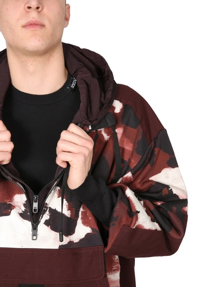 Dolce & Gabbana Camouflage Print Hoodie - Multi 4 Dolce & Gabbana Camouflage Print Hoodie - Multi - Image 4