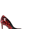 Dolce & Gabbana Leopard Printed Pumps - Red