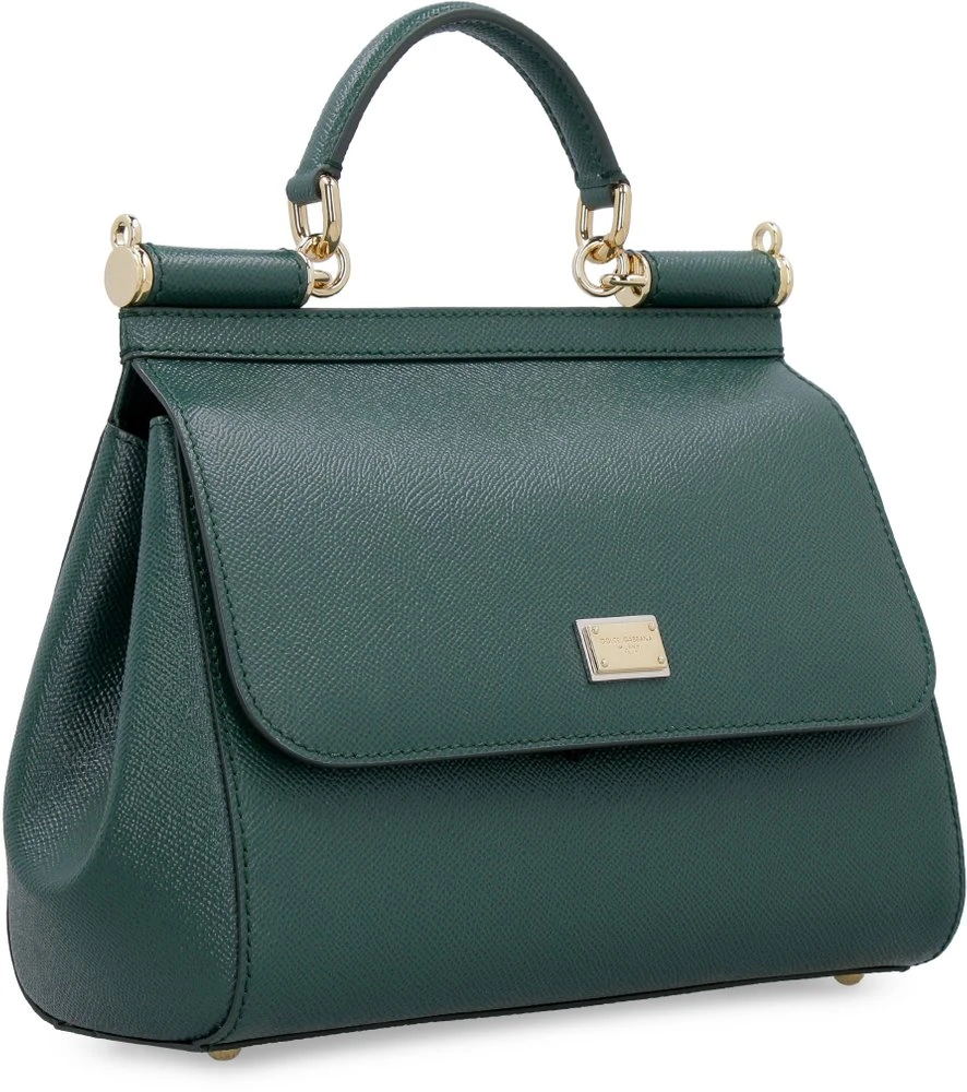 Dolce & Gabbana Sicily Medium Tote Bag - Green 2 Dolce & Gabbana Sicily Medium Tote Bag - Green - Image 2