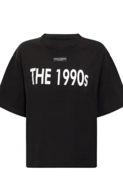 Dolce & Gabbana The 1990s Crewneck T-Shirt - Black