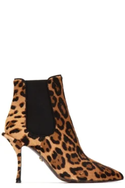 Dolce & Gabbana Leopard Ankle Boots - Multi