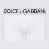 ( New Season ) Dolce & Gabbana Logo Waistband Briefs - White
