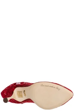 Dolce & Gabbana Lace Sock Boots - Red -Cheap Vestureo Store 39bd67f11df5a2fcc5c4b50283df1e6b