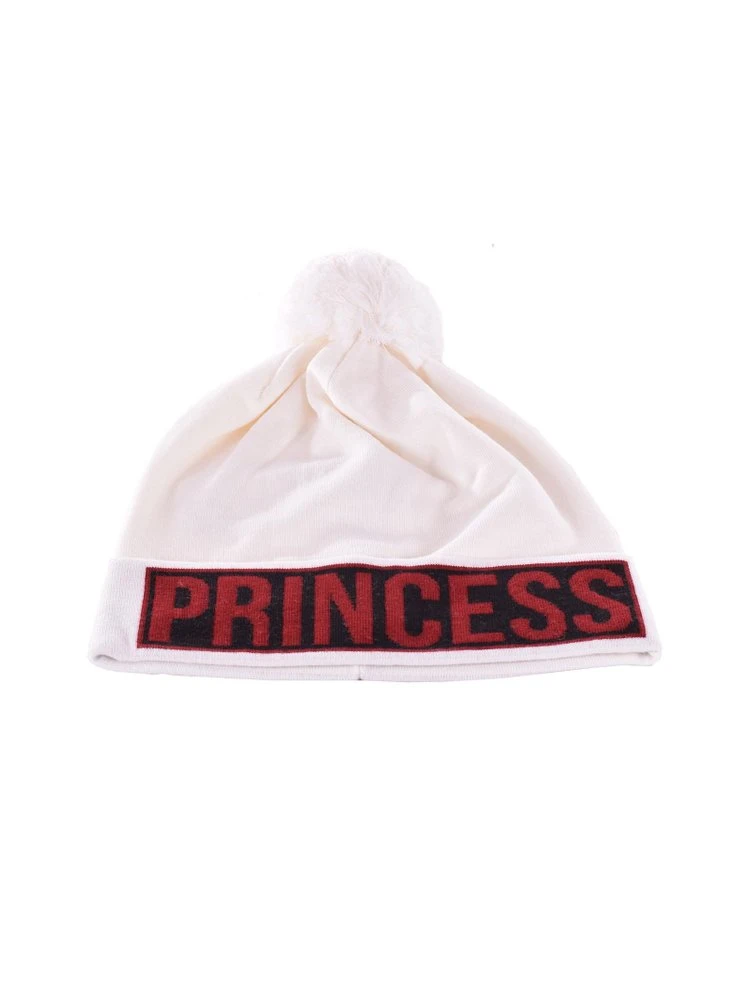 Dolce & Gabbana Pompom Beanie - White 1 Dolce & Gabbana Pompom Beanie - White