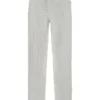 ( New Season ) Dolce & Gabbana Button Detailed Straight Leg Trousers - White