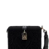 ( New Season ) Dolce & Gabbana Heart Motif Small Tote Bag - Black