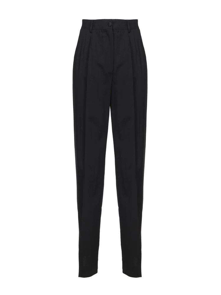Dolce & Gabbana Tapered Tailored Pants - Black 1 Dolce & Gabbana Tapered Tailored Pants - Black