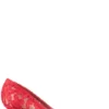 Dolce & Gabbana Bellucci Lace Embellished Pumps - Red
