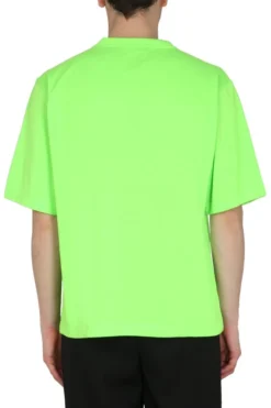 ( New Season ) Dolce & Gabbana Logo Print Crewneck T-Shirt - Green -Cheap Vestureo Store 3d8080167b3583f9083c3d8be0c296a8