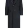 Dolce & Gabbana Single-Breasted Mid-Length Coat - Grey