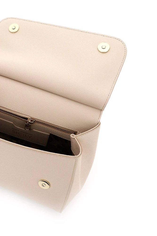 Dolce & Gabbana Sicily Medium Tote Bag - Beige 5 Dolce & Gabbana Sicily Medium Tote Bag - Beige - Image 5