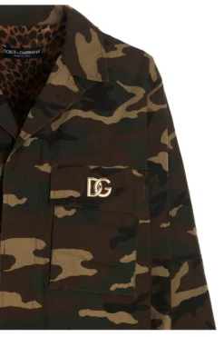 ( New Season ) Dolce & Gabbana Camouflage Printed Buttoned Jacket - Multi -Cheap Vestureo Store 3e1f16e1d85e35cc58edcff12ff3f9dc