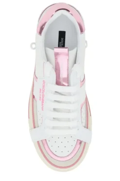 ( New Season ) Dolce & Gabbana 2Zero Lace-Up Sneakers - White -Cheap Vestureo Store 3e241fc78f3af8e3bd78804e555b4ae1