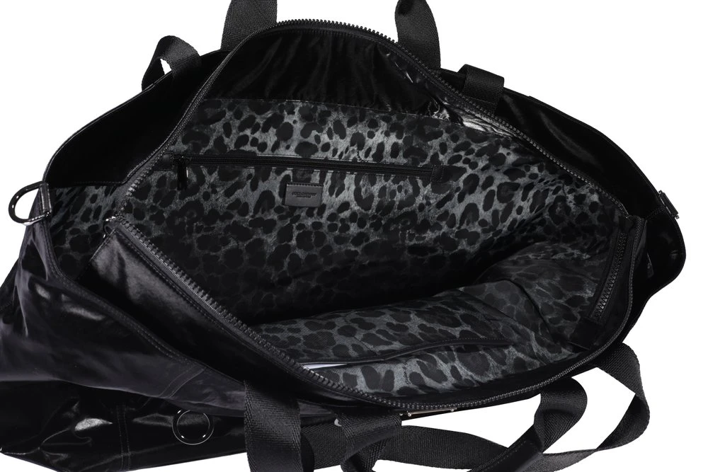 Dolce & Gabbana Logo Zipped Shopper Bag - Black 4 Dolce & Gabbana Logo Zipped Shopper Bag - Black - Image 4