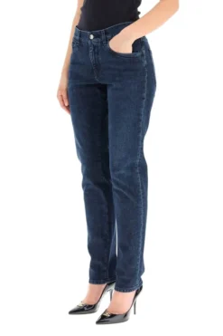 Dolce & Gabbana Logo Plaque Jeans - Blue -Cheap Vestureo Store 3fc66c7b37282dc5aceb88fd09c40327