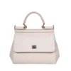 ( New Season ) Dolce & Gabbana Sicily Small Tote Bag - Pink