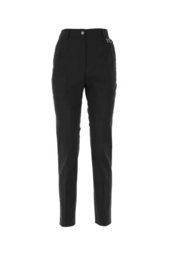 Dolce & Gabbana Logo Embellished Pants - Black