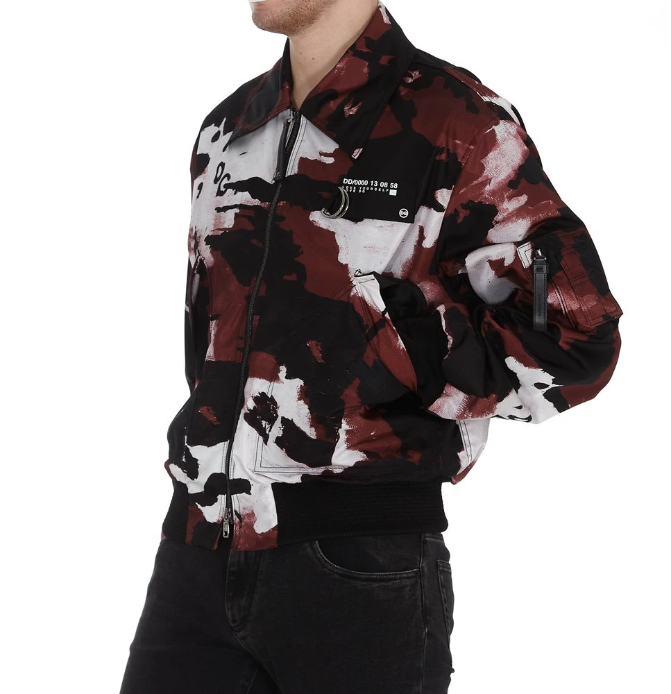 Dolce & Gabbana Camouflage Print Zipped Jacket - Multi 7 Dolce & Gabbana Camouflage Print Zipped Jacket - Multi - Image 7