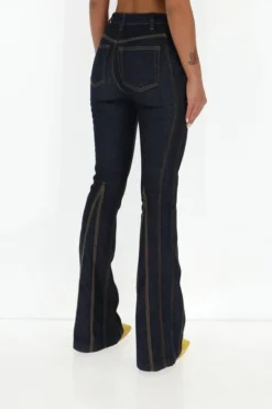 Dolce & Gabbana Logo Plaque Flared Jeans - Blue 10 Dolce & Gabbana Logo Plaque Flared Jeans - Blue -Cheap Vestureo Store 405edb4c1167058059b864e4b1ab701a