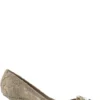 ( New Season ) Dolce & Gabbana Lace Detailed Pointed-Toe Pumps - Beige