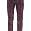( New Season ) Dolce & Gabbana Allover Pattern Straight Leg Pants - Multi
