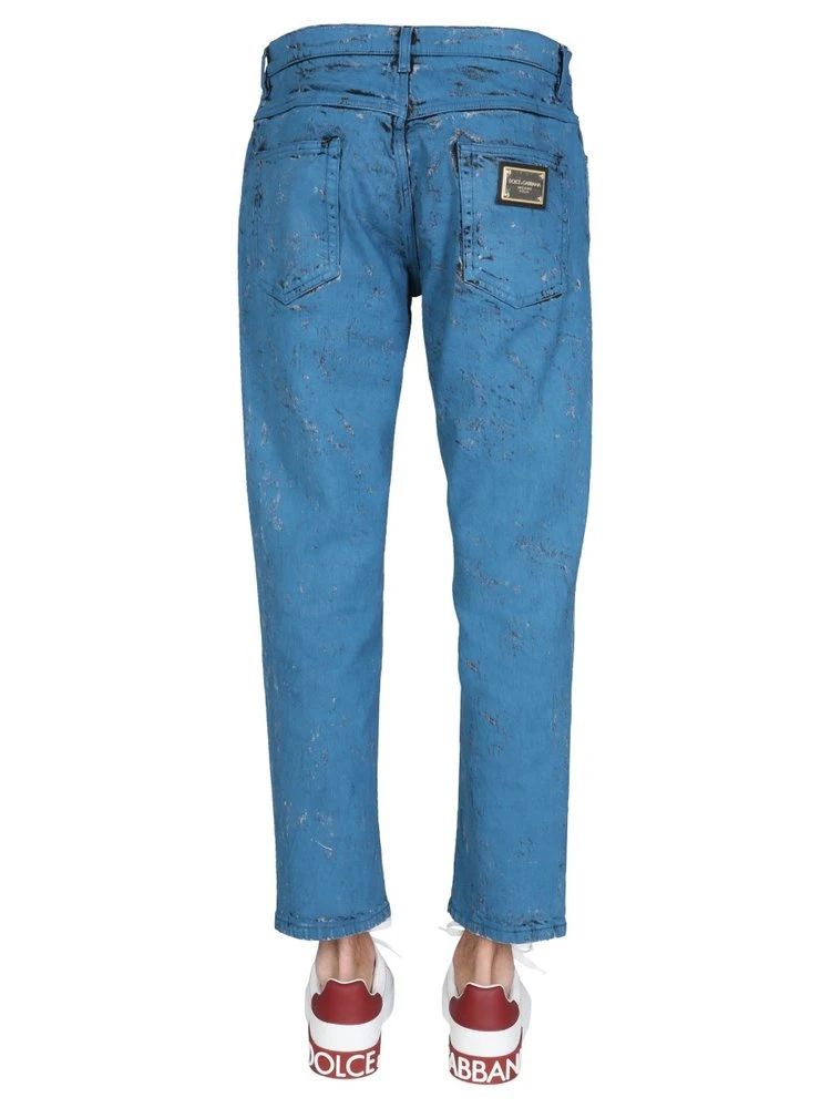 ( New Season ) Dolce & Gabbana Distressed Skinny Jeans - Multi 2 ( New Season ) Dolce & Gabbana Distressed Skinny Jeans - Multi - Image 2