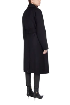 Dolce & Gabbana Double-Breasted Belted Coat - Black -Cheap Vestureo Store 41cf0d52b80310427f87cff9385105fe