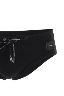 Dolce & Gabbana Drawstring Swim Briefs - Black -Cheap Vestureo Store 4237c2e67ab291de2b6a03b5b19fb7e1