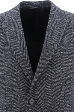 Dolce & Gabbana Single Breasted Coat - Grey -Cheap Vestureo Store 42388bfa7232f021ff37a863bcb2cf3b