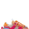 ( New Season ) Dolce & Gabbana Colour Block Lace-Up Sneakers - Multi