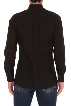 Dolce & Gabbana Classic Tailored Shirt - Black -Cheap Vestureo Store 43b1b9b4c1dbdbdb4b89d3067bdbf51e