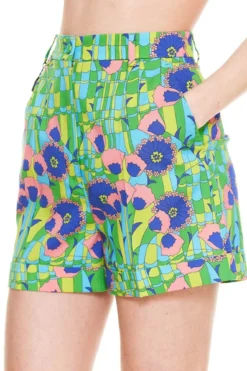 ( New Season ) Dolce & Gabbana 60s Printed Gabardine Shorts - Multi -Cheap Vestureo Store 43fc12d471f69da480f8681ef2c37e85