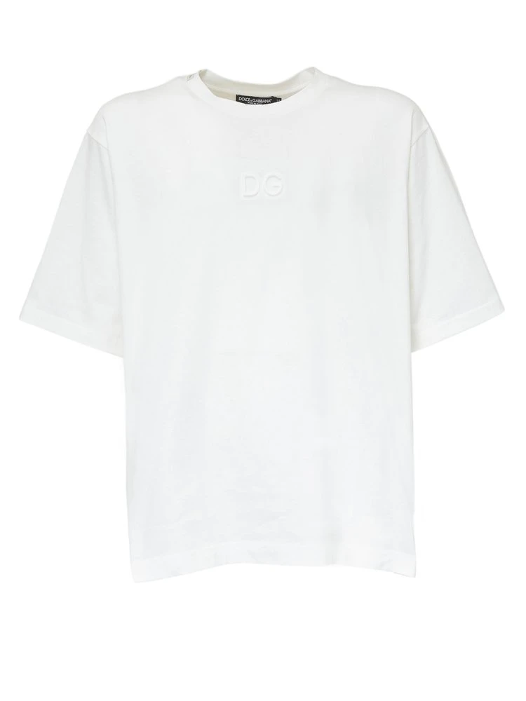 Dolce & Gabbana Monogram Logo T-Shirt - White 1 Dolce & Gabbana Monogram Logo T-Shirt - White