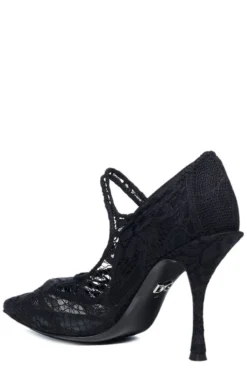 Dolce & Gabbana Jewelled Lace Pumps - Black 6 Dolce & Gabbana Jewelled Lace Pumps - Black -Cheap Vestureo Store 4486b4983f985b1a2b0f6c85805dcd7f