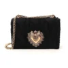 Dolce & Gabbana Devotion Shoulder Bag - Black
