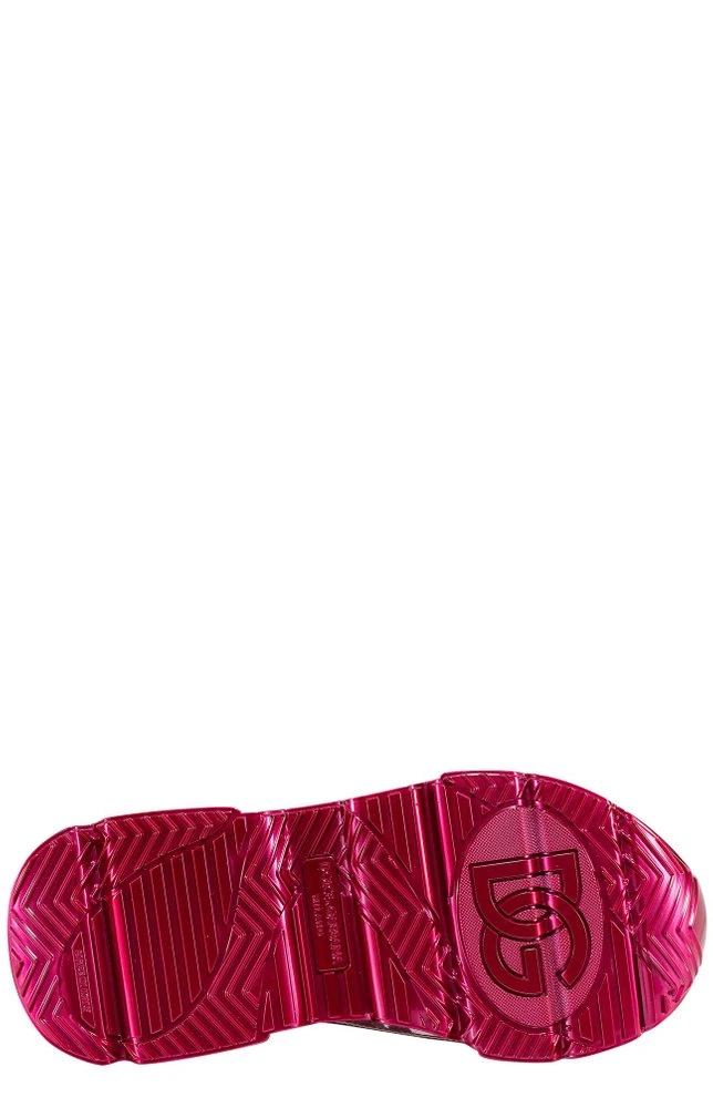 Dolce & Gabbana Daymaster Holographic Effect Sneakers - Red 4 Dolce & Gabbana Daymaster Holographic Effect Sneakers - Red - Image 4