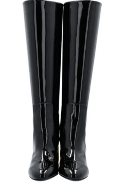 Dolce & Gabbana DG Karol Heel Boots - Black -Cheap Vestureo Store 45cd4fce5d6b092356f2c8e71f601025