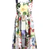 Dolce & Gabbana Floral Patchwork Dress - Multi