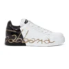 Dolce & Gabbana Portofino Low-Top Sneakers - White