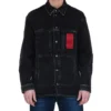 ( New Season ) Dolce & Gabbana Faded Logo Printed Denim Jacket - Grey