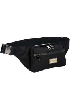 ( New Season ) Dolce & Gabbana Logo Plaque Belt Bag - Black 8 ( New Season ) Dolce & Gabbana Logo Plaque Belt Bag - Black -Cheap Vestureo Store 4756ad59e7561350f62f070e404ccfda