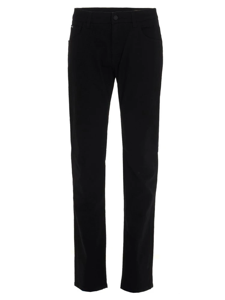 Dolce & Gabbana Slim-Fit Stretch Jeans - Black 1 Dolce & Gabbana Slim-Fit Stretch Jeans - Black