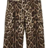 Dolce & Gabbana Leopard Print Bermuda Shorts - Multi