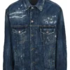 Dolce & Gabbana Distressed Buttoned Denim Jacket - Blue