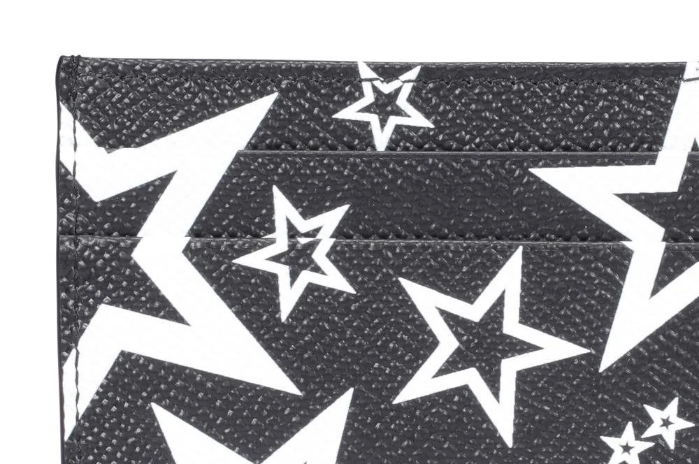 Dolce & Gabbana Star Printed Cardholder - Black 4 Dolce & Gabbana Star Printed Cardholder - Black - Image 4
