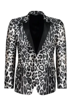 Dolce & Gabbana Single-Breasted Printed Blazer - Multi