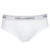 Dolce & Gabbana Logo Band Two-Pack Briefs - White