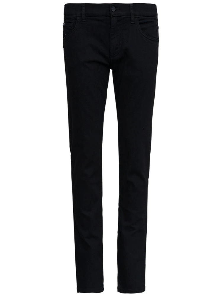 ( New Season ) Dolce & Gabbana Low Rise Slim Cut Jeans - Black 1 ( New Season ) Dolce & Gabbana Low Rise Slim Cut Jeans - Black