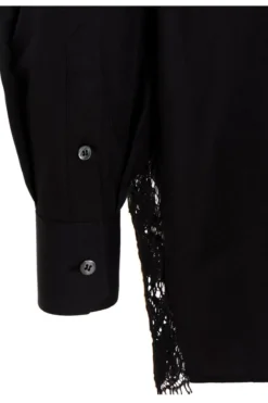 Dolce & Gabbana Lace Panelled Shirt - Black -Cheap Vestureo Store 48e766c6ad557c7926bbb452f90a1be6