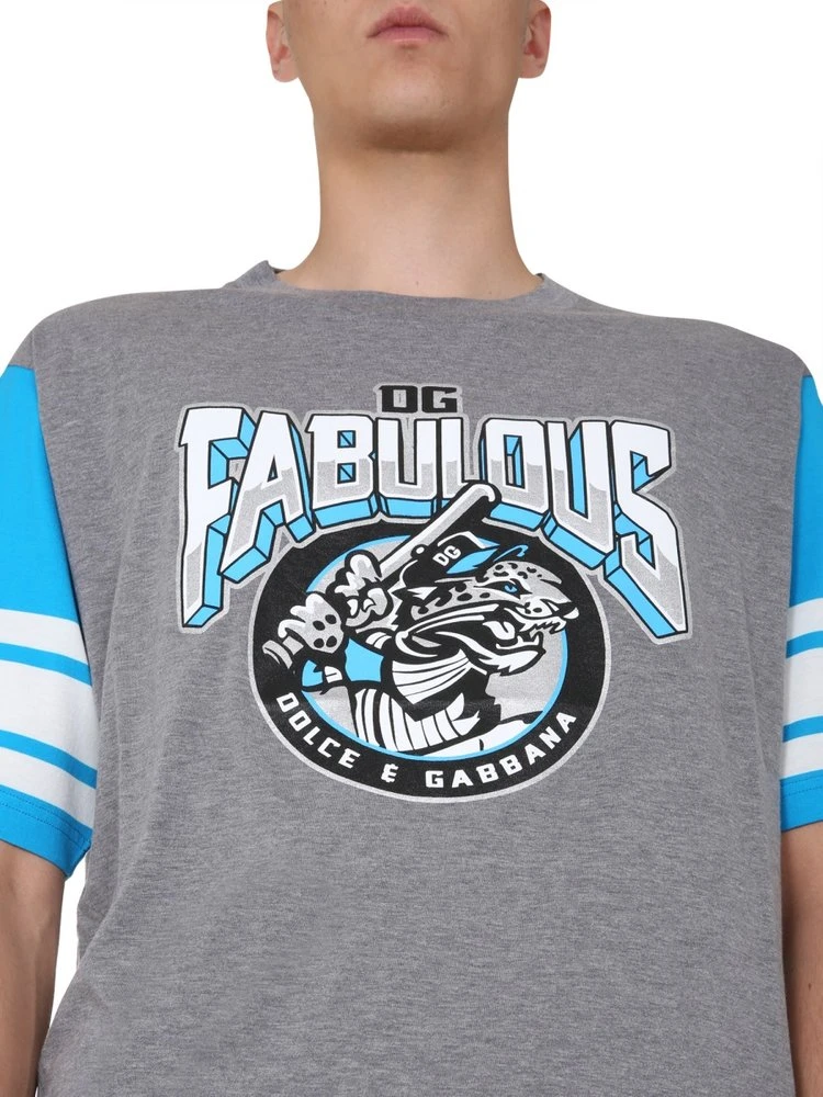 Dolce & Gabbana Royals Print T-Shirt - Multi 6 Dolce & Gabbana Royals Print T-Shirt - Multi - Image 6